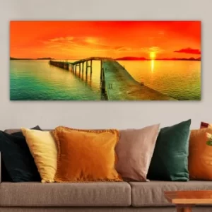 Image of YTY105983024_50120 Multicolor Decorative Canvas Painting