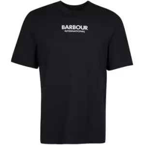 Image of Barbour International Formula T-Shirt - Black