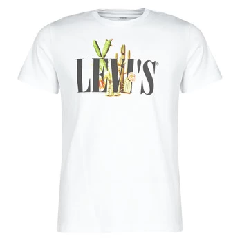 Image of Levis GRAPHIC CREWNECK TEE mens T shirt in White - Sizes XXL,S,M,L,XL