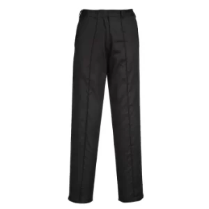 Image of Portwest LW97 ladies Elasticated Trousers Black Large 31"