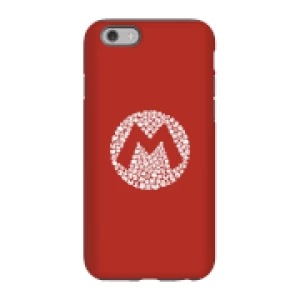 Image of Nintendo Super Mario Mario Items Logo Phone Case - iPhone 6 - Tough Case - Matte