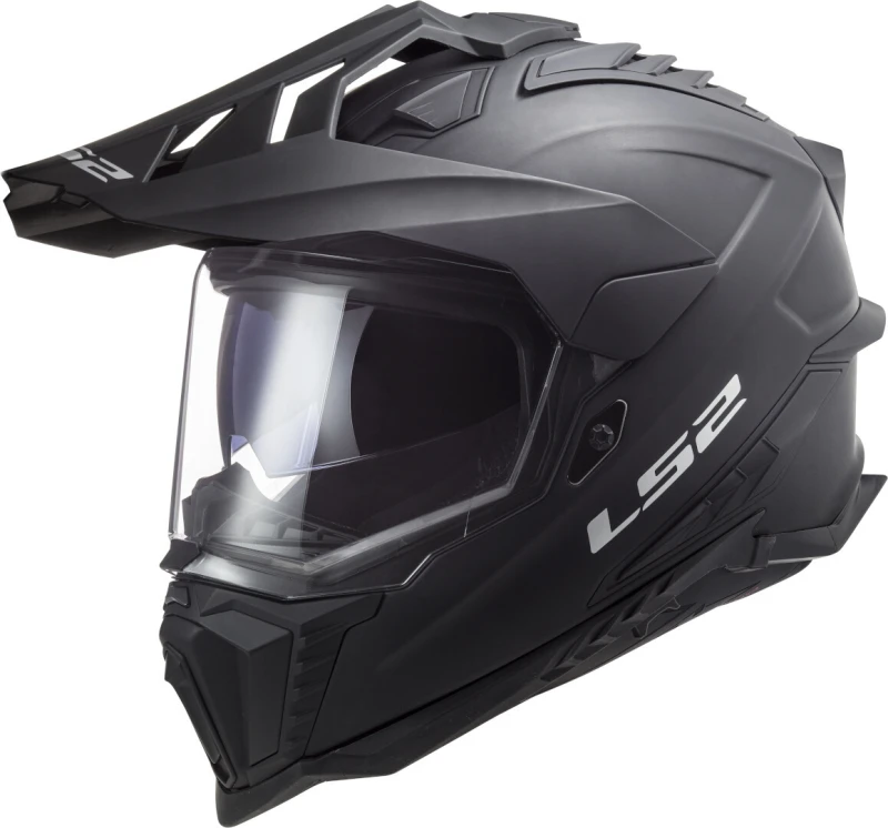 Image of LS2 MX701 Explorer Solid Motocross Helmet, black, Size L for Men