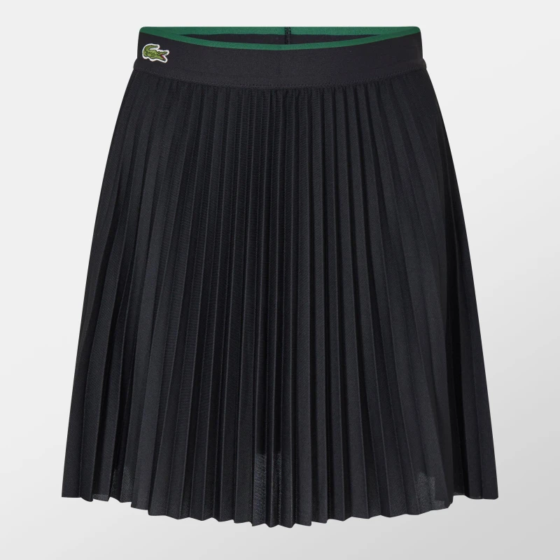 Image of Lacoste Pleated Skirt Black female 8 (36)