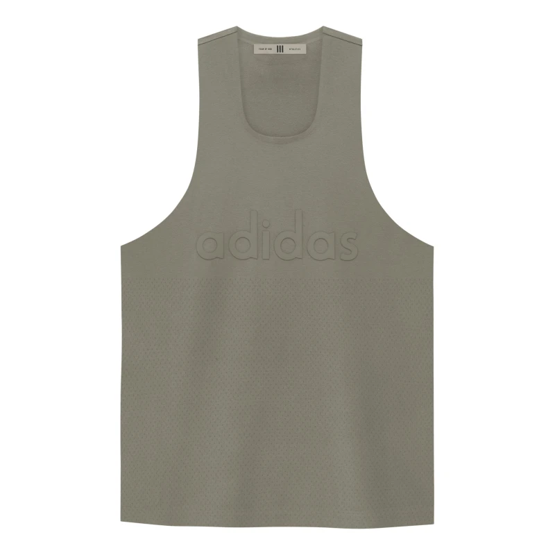 Image of adidas Athletic Tank Performance Basketball Jersey Clay male XS