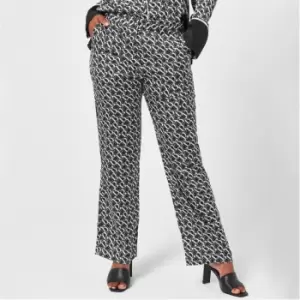 Image of Biba Printed Trousers - Black