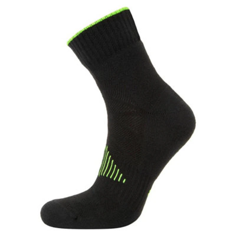 Image of Portwest Recycled Trainer Socks SK05BKR39-43 Colour: Black
