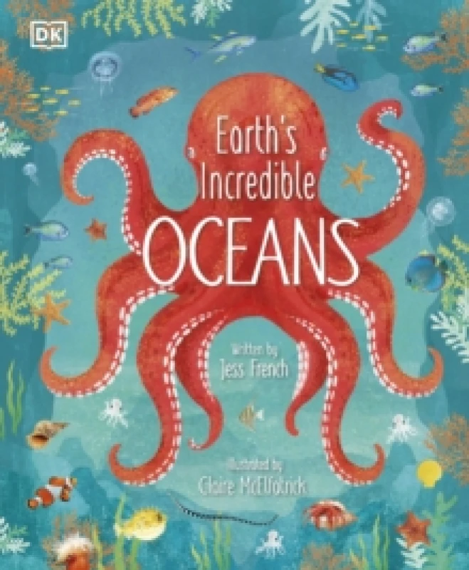 Image of Jess French Earth's Incredible Oceans Book Multi unisex