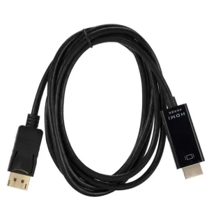 Image of HDMI 1.4 (M) to HDMI 1.4 (M) 1.8m Black OEM Display Cable