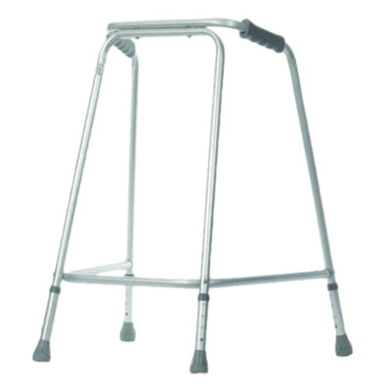 Image of Loops Lightweight Aluminium Walking Frame - 860 to 960mm Adjustable Height - Large Multi