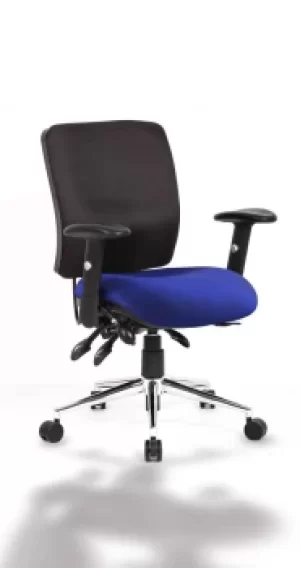 Image of Chiro Medium Back Bespoke Colour Seat Admiral Blue