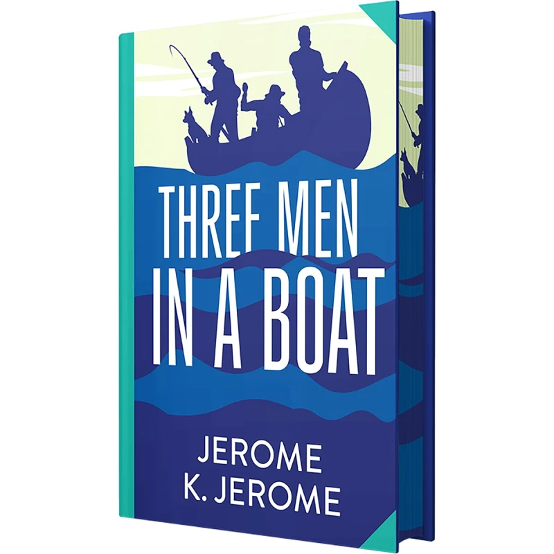 Image of Three Men In A Boat Jerome K. Jerome Classic Novel Book Jerome K. Jerome Books
