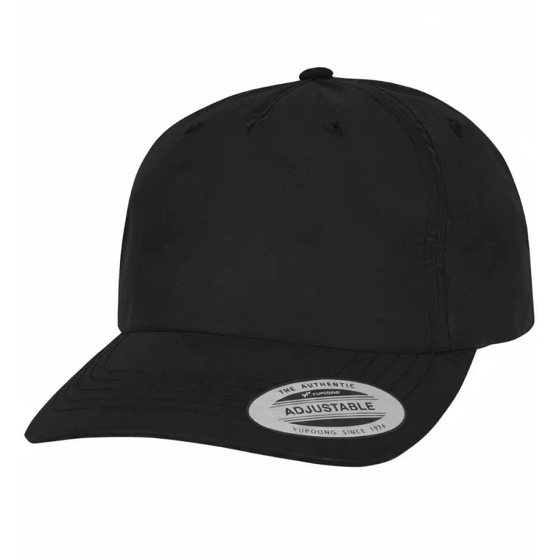 Image of Flexfit Mens Retro Reflective Baseball Cap in Black Male One Size