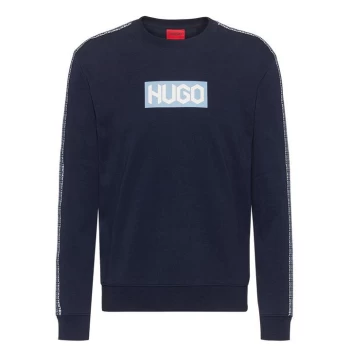 Image of Hugo Dubeshi Crew Sweatshirt - Blue