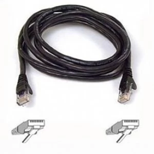 Image of Belkin Cat6 Snagless UTP Patch Cable Black 3m
