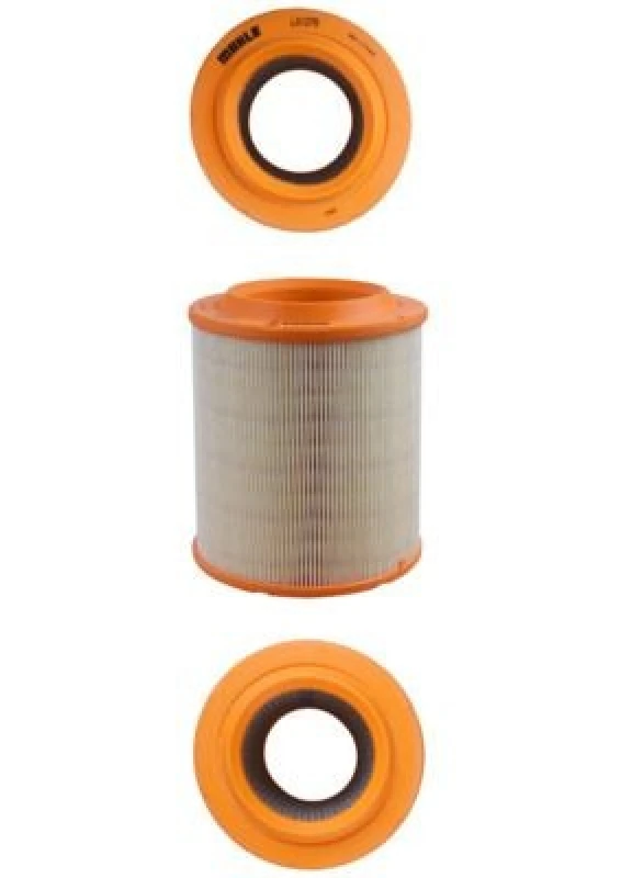 Image of KNECHT LX 1275 Air filter 184,5, 185 152,0 Filter Insert AUDI: A8 D3 Air Filter (8)