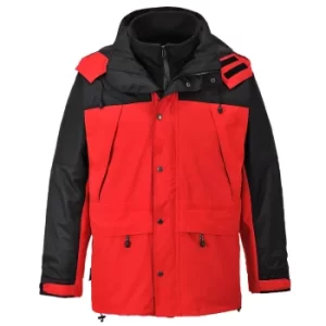 Image of Orkney Mens 3-in-1 Breathable Jacket Red S