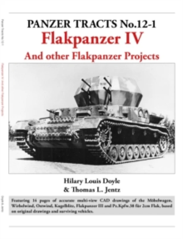 Image of Panzer Tracts No. 12-1: Flakpanzer IV Paperback / softback