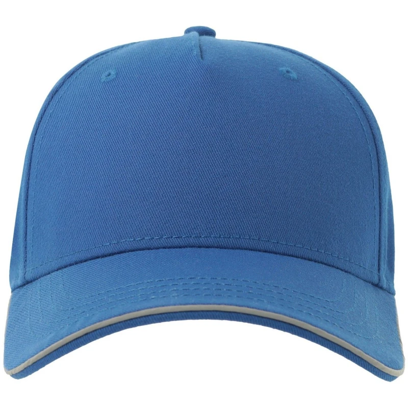 Image of Atlantis Atlantis Men Reflective 5 Panel Baseball Cap in Blue Blue One Size Male 5063527151452