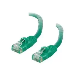 Image of C2G 5m Cat5E 350 MHz Snagless Booted Patch Cable - Green