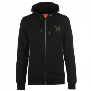Image of Cruyff Paolo Full Zip Hoodie - Jet Black