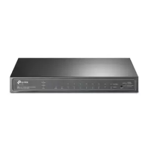 Image of TL-SG2210P - Managed - L2/L4 - Gigabit Ethernet (10/100/1000) - Power over Ethernet (PoE)