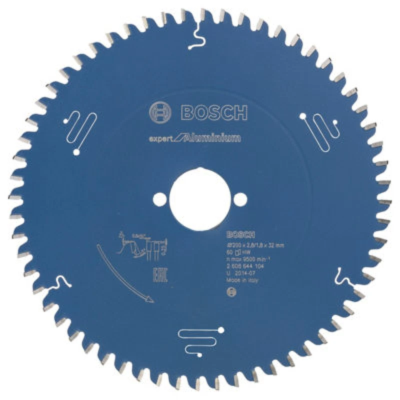 Image of Bosch Expert Aluminium Cutting Saw Blade 2608644104 Diameter: 200mm