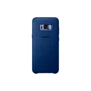 Image of Samsung EF-XG955ALEGWW Galaxy S8 Plus Alcantara Cover in Blue