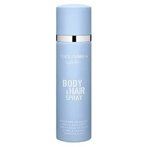 Image of Dolce & Gabbana Light Blue Hair & Body Mist 100ml