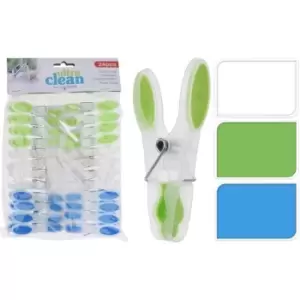 Image of Ultra Clean 24 Pack Pegs - White