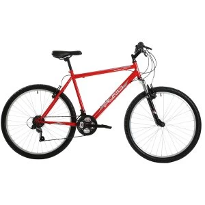 Image of Flite Siena Mens 26" Wheel, 18 Gears Mountain Bike - Red
