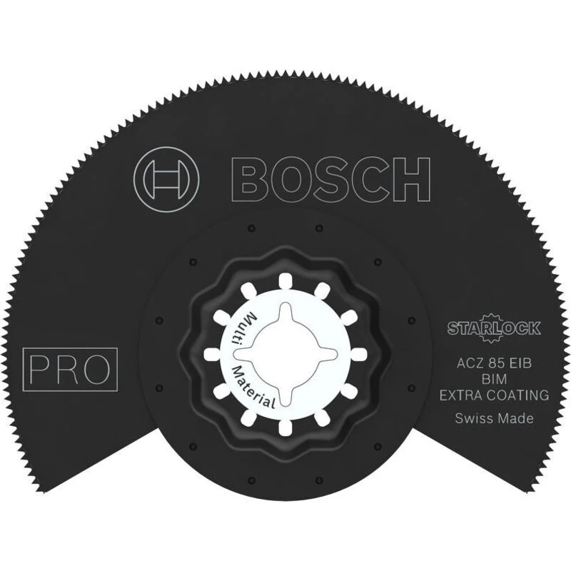 Image of Bosch PRO ACZ EIB Starlock Oscillating Multi Tool Segment Blade 2608669087 Diameter: 85mm