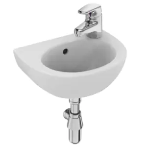 Image of Ideal Standard Sandringham 21 Handrinse Basin 1 Tap Hole Right Hand 350 x 260 mm E892801 - 693830