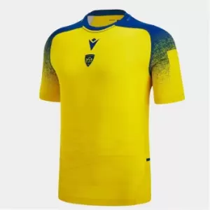 Image of Macron Clermont Auvergne 22/23 Home Shirt Mens - Yellow