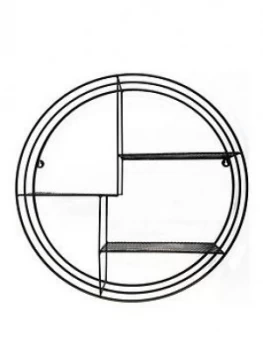 Image of Arthouse Black Decorative Shelf