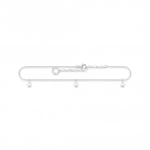 Image of Sterling Silver Coins Anklet AK0025-001-21