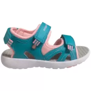 Image of Hush Puppies Girls Lilly Quarter Touch Fastening Sandals UK Size 12 (EU 30.5)