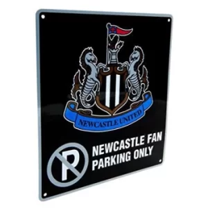 Image of Newcastle United FC No Parking Sign