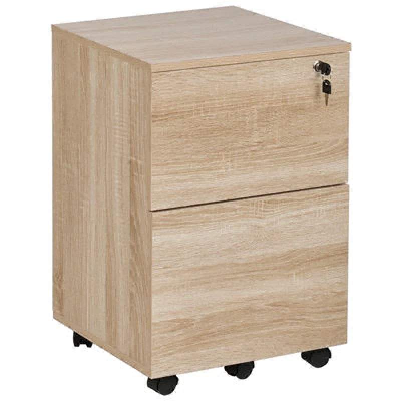 Image of Beliani Storage Unit Johnson Light Brown