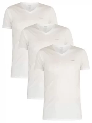 Image of 3 Pack Jake Plain Logo V-Neck T-Shirts