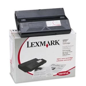 Image of Lexmark 140191A Black Laser Toner Ink Cartridge
