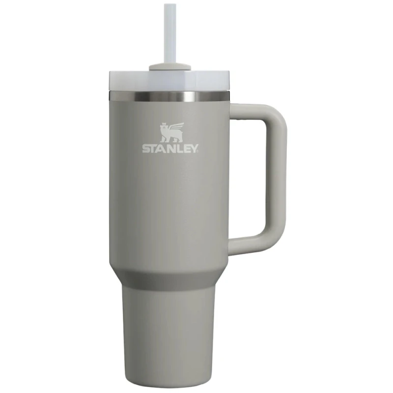 Image of Stanley STANLEY Quencher Recycled Stainless Steel Tumbler - Grey Grey One Size