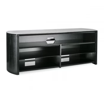 Image of Alphason FW1350SB BLACK Audio Visual Stand for TVs Up to 60" Black Finish