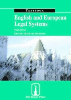 Image of English and European Legal Systems. Textbook by Michael Doherty and Judith Evans Paperback