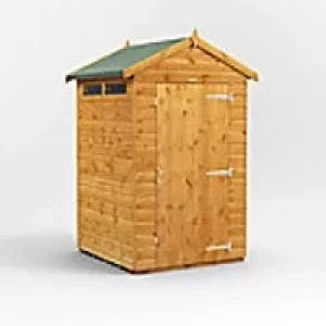 Image of Power Garden Shed 44PASS Golden Brown 4x4