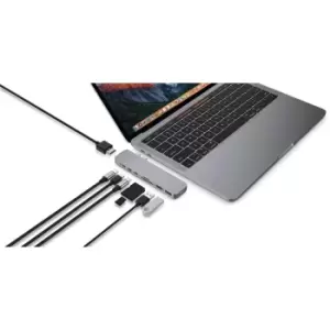 Image of HyperDrive PRO 8-in-2 Hub for USB-C MacBook Pro (Space Gray)