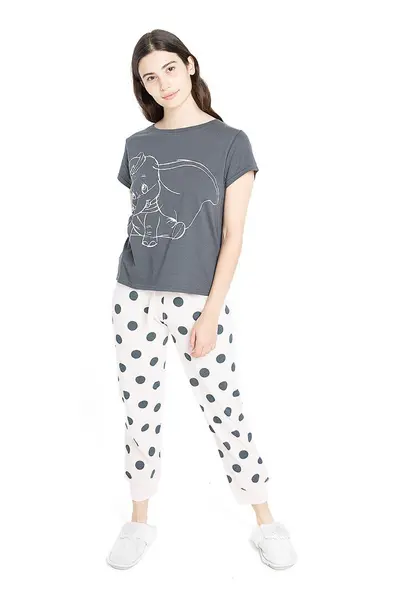 Image of Sketchy Dumbo Cotton PJ Set