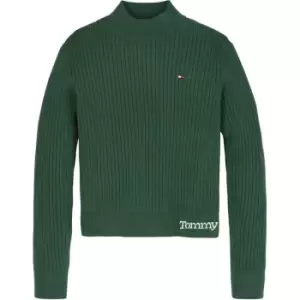 Image of Tommy Hilfiger Comfy Rib Essential Sweater - Green