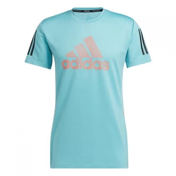 Image of adidas AEROREADY Warrior T-Shirt Mens - Mint Ton