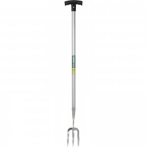 Image of Draper Stainless Steel Long T Handled Hand Fork
