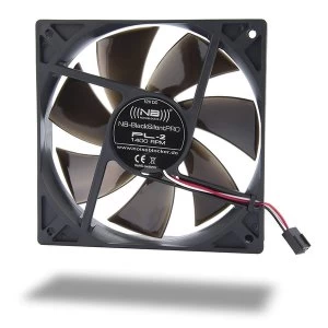 Image of Noiseblocker BlackSilent Pro Fan PL2 Fan - 120mm (1400rpm)